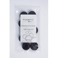 Schwarze Kompaktmaske für die Carboxytherapie Nr. 10 NANOESTETIC