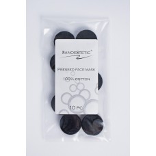 Černá lisovaná maska pro karboxyterapii č. 10 NANOESTETIC