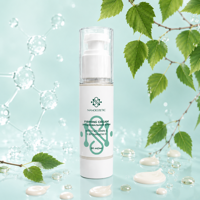 Zpevňující pleťový krém s vitaminem E 50 ml NANOESTETIC