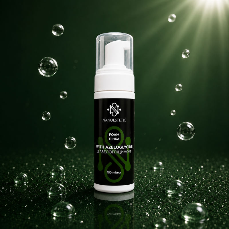 Pěna s azeloglycinem 150 ml NANOESTETIC
