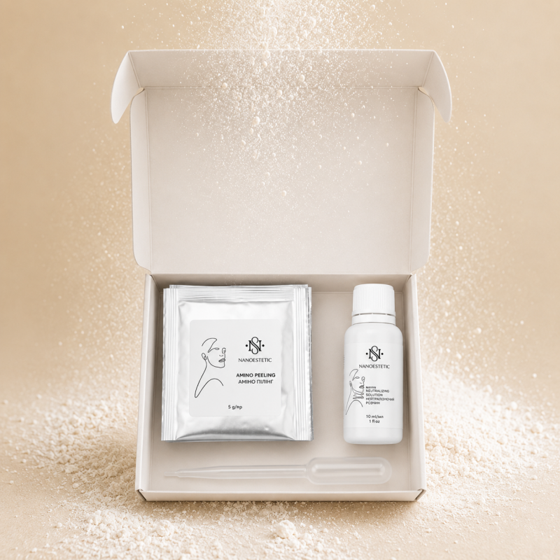 Amino Peeling 5 g + Hydro Tonic 30 ml č. 5 NANOESTETIC