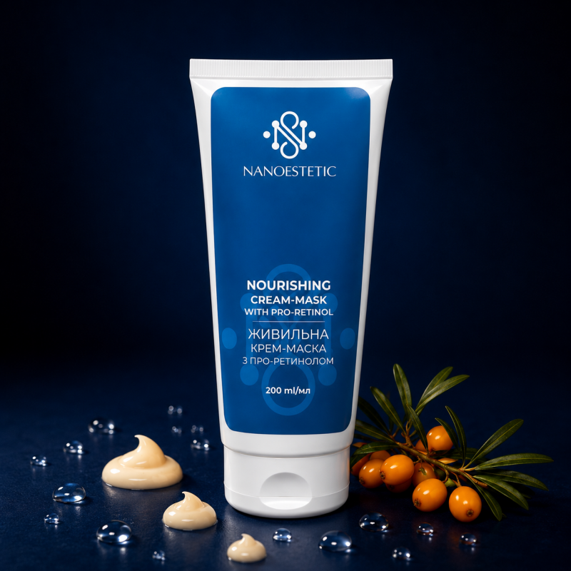 Výživná krémová maska s pro-retinolem 200 ml NANOESTETIC