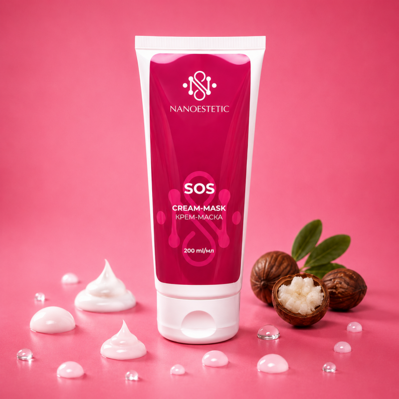 SOS krémová maska 200 ml NANOESTETIC